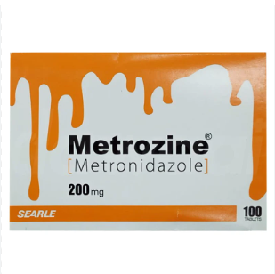 Metrozine 200mg Tablets