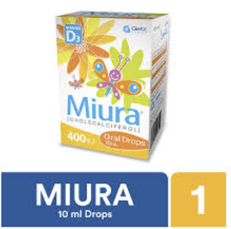 Miura 400IU 10ml Oral Drops