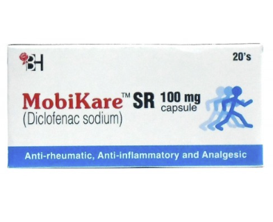 Mobikare SR 100mg Capsules