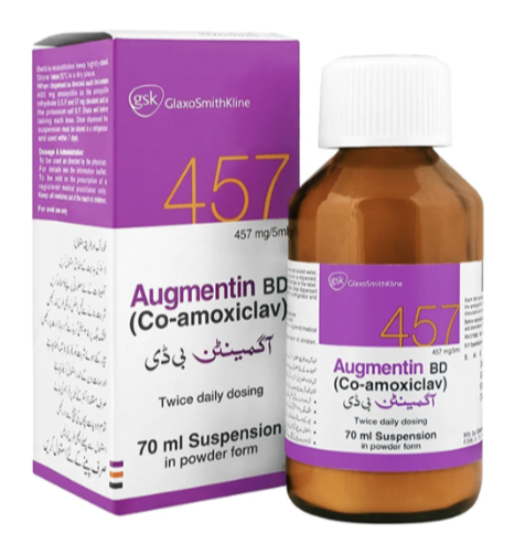 Augmentin Bd Suspension 457mg