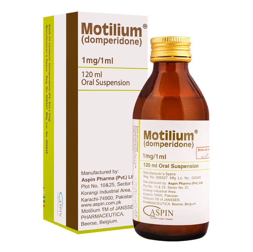 Motilium 1mg/1Ml 120Ml Suspension