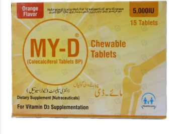 My-D 5000Iu Chewable Tablets