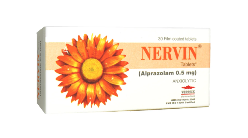 Nervin 0.5mg Tablets