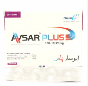 Avsar Plus 160/10/25mg Tablets