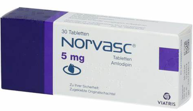Norvasc 5mg Tablets