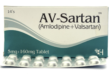 Av-Sartan 5/160mg Tablets