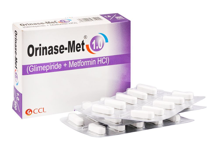Orinase-Met 1.0/500mg