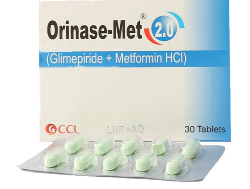 Orinase-Met 2.0/500mg