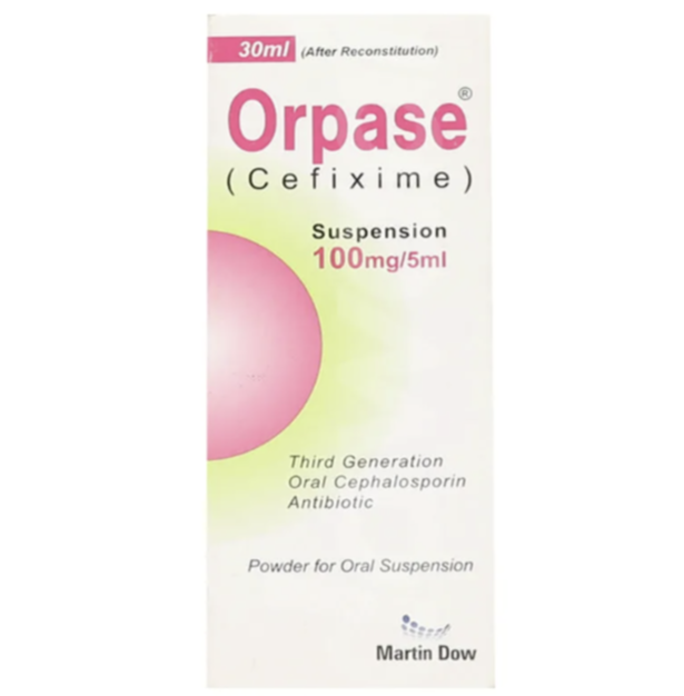 Orpase 100mg Suspension 30Ml