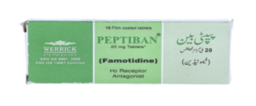 Peptiban 20mg Tablets
