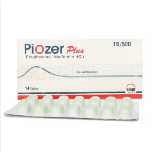 Piozer Plus 15/500mg Tablets