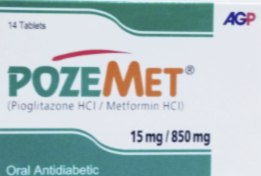 Pozemet 15/850mg Tablets