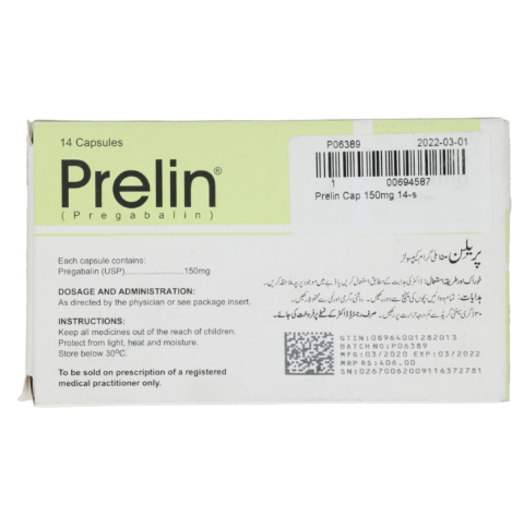 Prelin Capsules 150mg