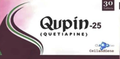 Qupin 25mg Tablets