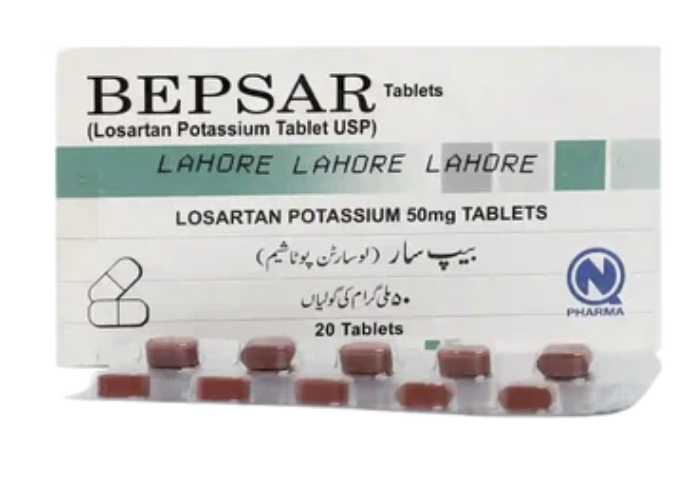 Bepsar 50mg Tablets