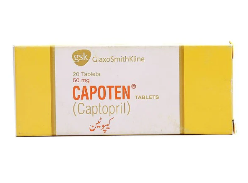 Capoten 50mg Tablets