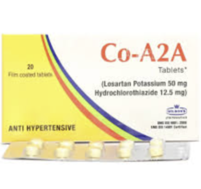 Co-A2A Tablet 50/12.5mg