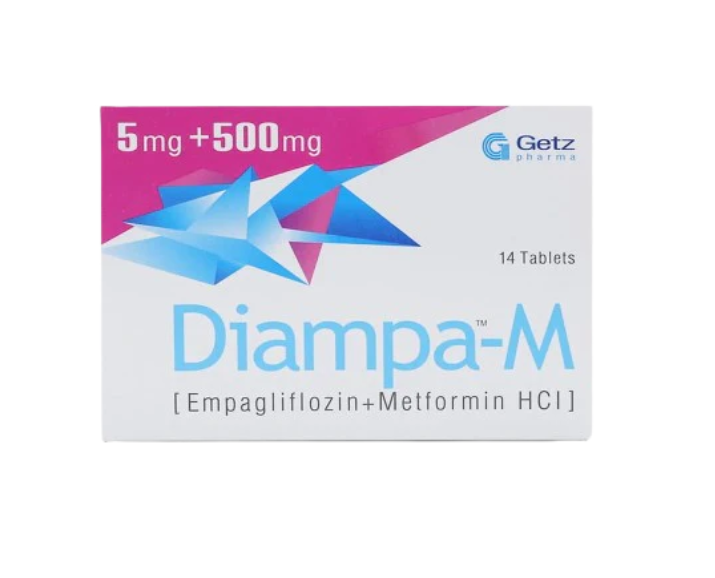 Diampa-M 5mg+500mg Tablets