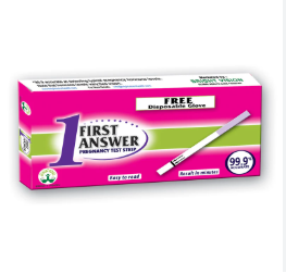 PT STRIP 1ST ANSWER FREE GLOVES