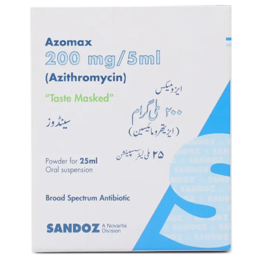 Azomax Suspension 200mg / 25 ml