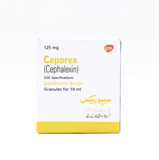 Ceporex 125mg Drops