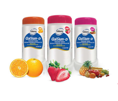 Qalsium-D Tablets Orange