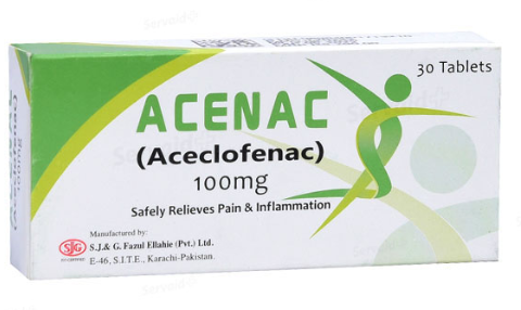Acenac 100mg Tablets