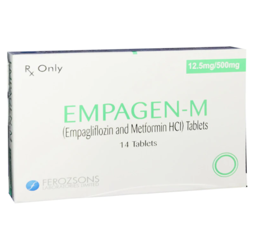 Empagen-M 12.5/500mg Tablets