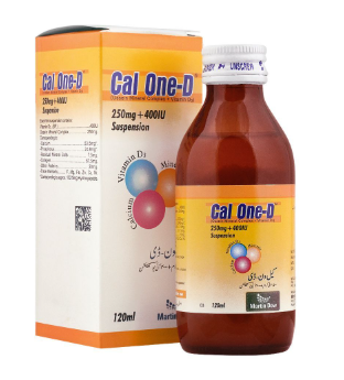 Cal One-D Syrup 120Ml