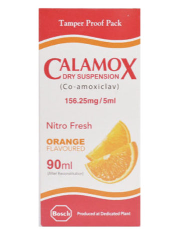 Calamox 156.25mg/5Ml Suspension