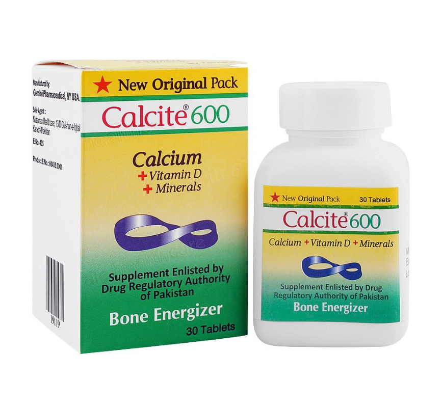 Calcite 600 Tablet 30's