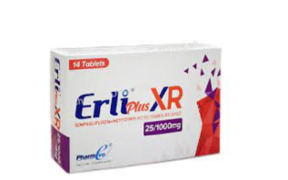ERLI Plus XR 25/1000MG TABLET