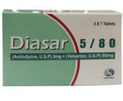 Diasar 5/80mg Tablets