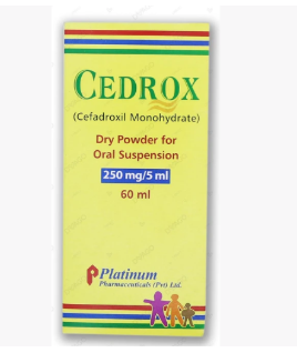 Cedrox 250mg Suspension 60Ml