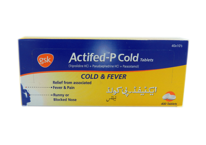 Actified-P Cold Tablets