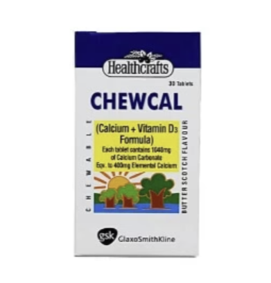 Chewcal Tablets 30s