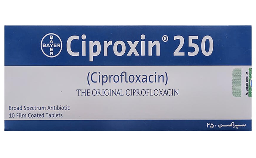 Ciproxin 250mg Tablets