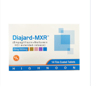 DIAJARD-MXR 25MG/1000