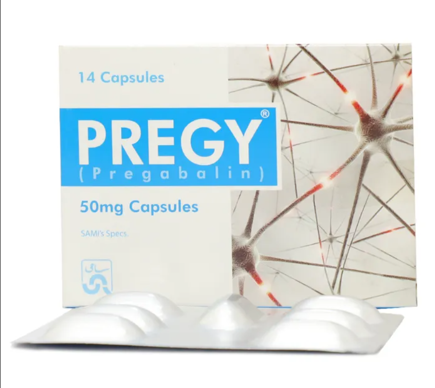 PREGY 50MG CAPSULS