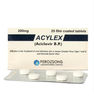 Acylex 200mg Tablets