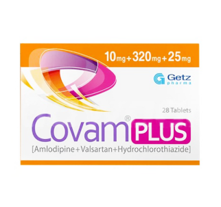 Covam Plus 10/320/25mg Tablets